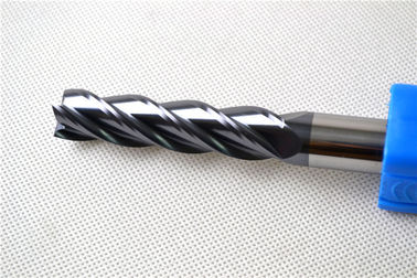 Τεσσάρων φλαούτων επίπεδος endmill υψηλής ακρίβειας άλεσης μύλος τελών κοπτών τετραγωνικός